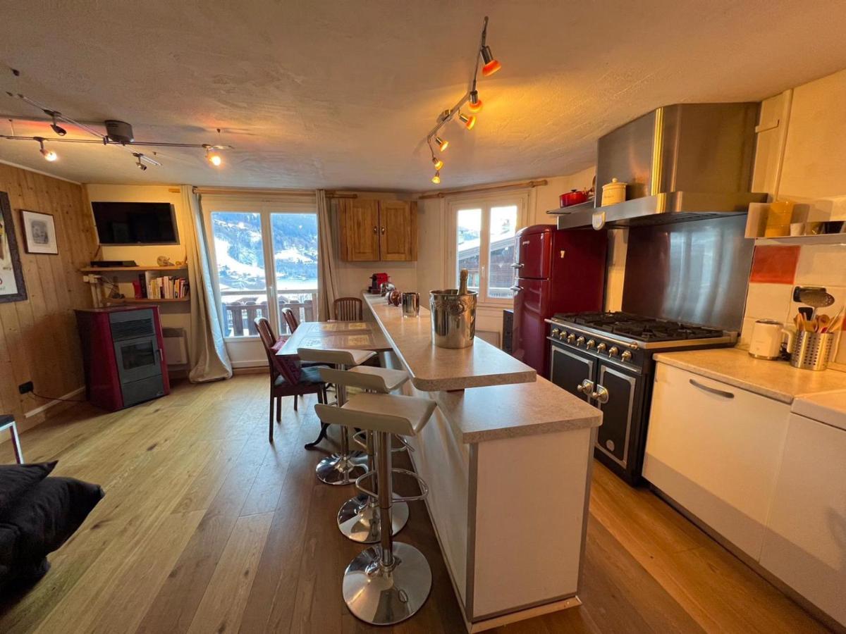 Appartement 2Pieces Hyper Centre Les Houches, Proche Chamonix Екстер'єр фото